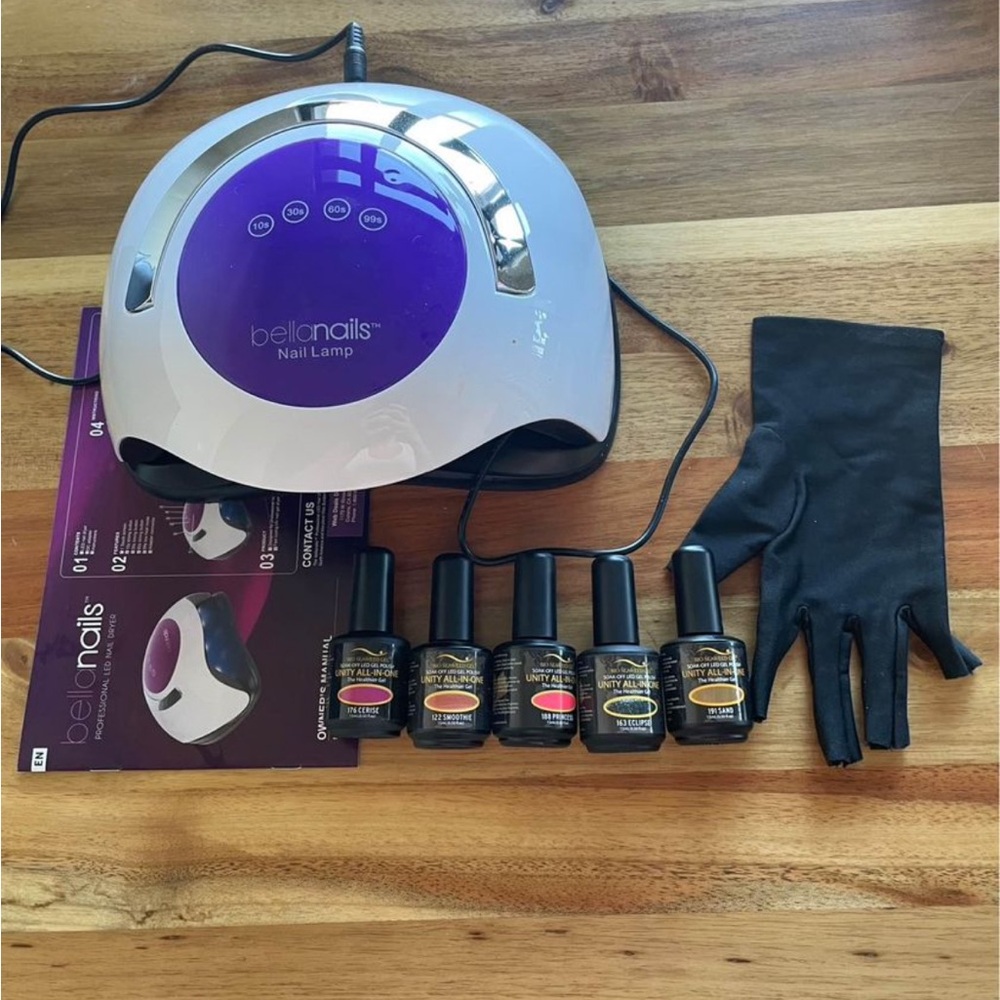 Natural gel polish set